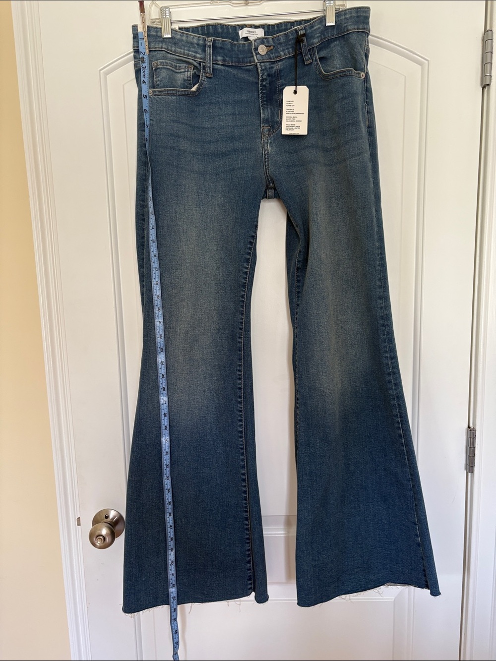 Forever 21 Dark Blue Flare Jeans